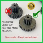 alfa romeo spider flap gear