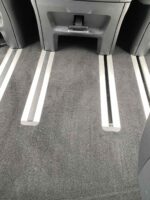 Ford Transit Custom V710 -- rear seat rail gap rubber insert - sold by meters - Image 2